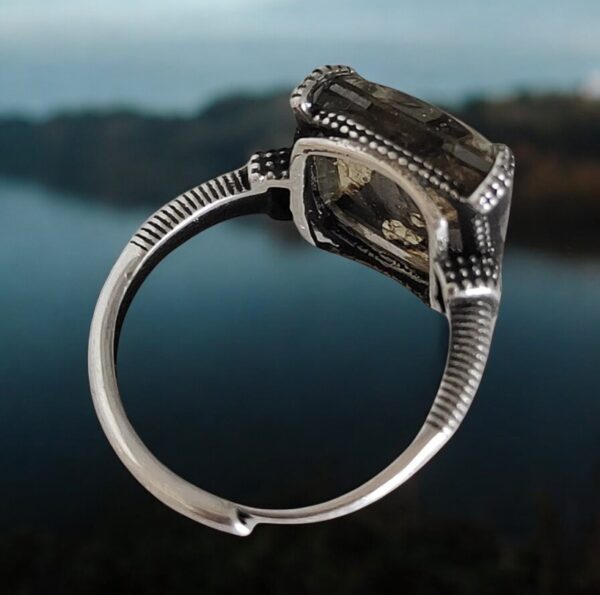 Bague Météorite – REF M7PLMZ – Image 3